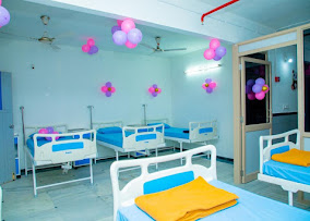 Patient ward with multiple beds