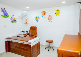 Child-friendly pediatric consultation room at Miraan Hospital