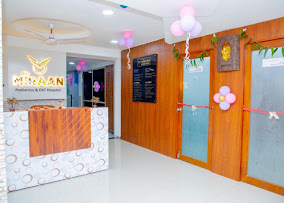 Miraan Hospital reception and lobby area